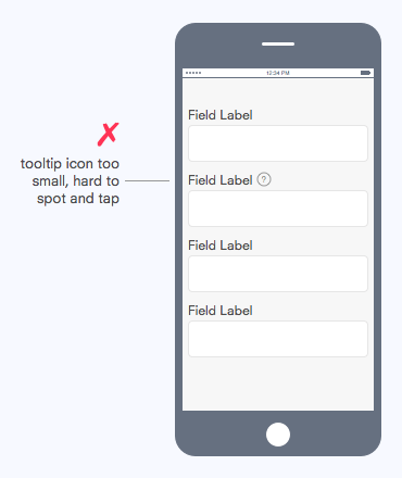 How To Display Tooltips On Mobile Forms